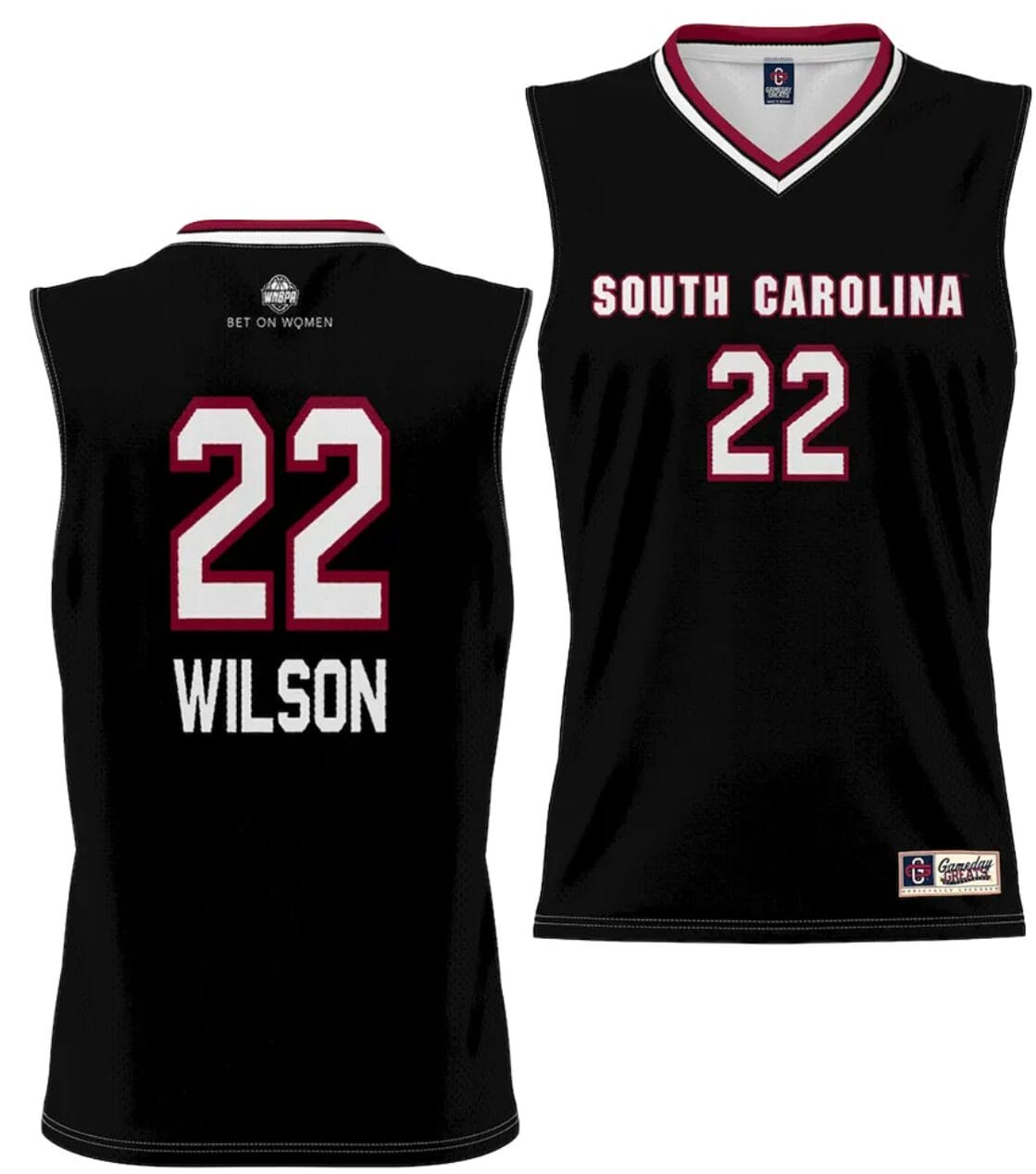 A'ja Wilson Jersey #22 South Carolina Gamecocks College Basketball Alumni Black