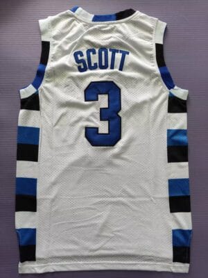 Lucas Scott Jersey #3 One Tree Hill Ravens College Basketball White