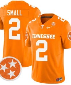 Jabari Small Jersey #2 Tennessee Volunteers Vapor Limited College Football Orange