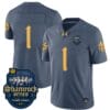 Notre Dame Shamrock Series 2024 Jersey Number 1 No Name College Football Stitched