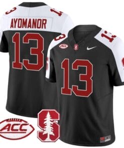 Elic Ayomanor Jersey #13 Stanford Cardinal Vapor Limited College Football Stitched Black Alternate