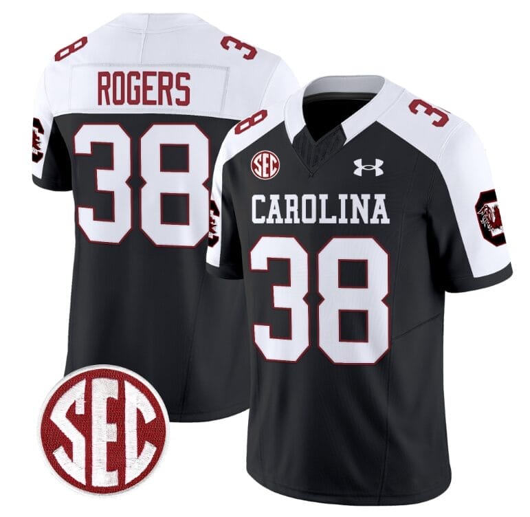 George Rogers Jersey #38 South Carolina Gamecocks Football 1980 Throwback Vapor Limited Black Alternate
