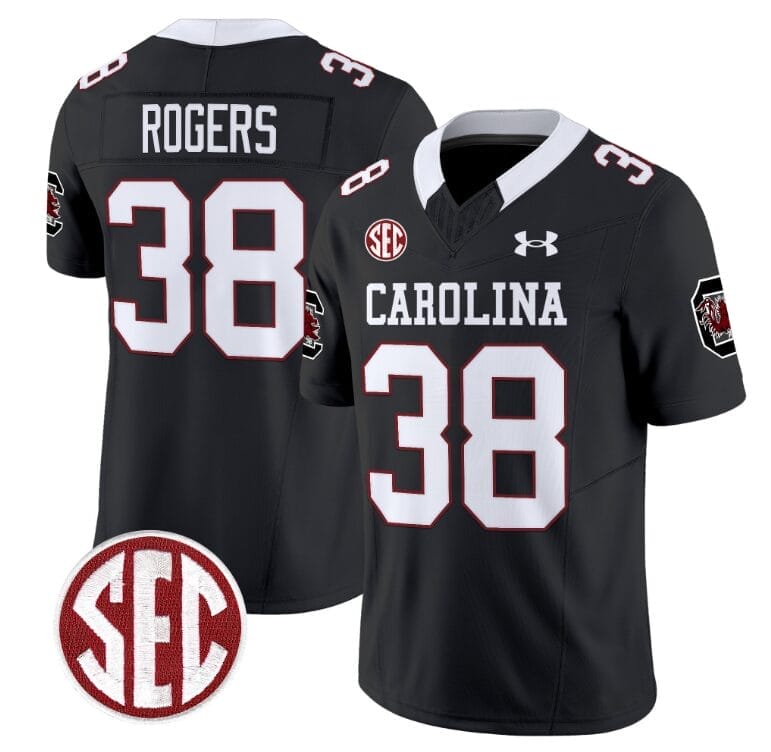 George Rogers Jersey #38 South Carolina Gamecocks Football 1980 Throwback Vapor Limited Black