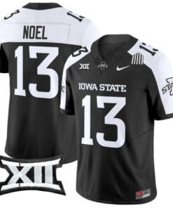 Jaylin Noel Jersey #13 Iowa State Cyclones Vapor Limited College Football Stitched Black Alternate