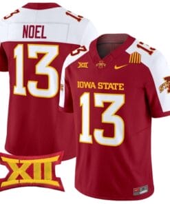Jaylin Noel Jersey #13 Iowa State Cyclones Vapor Limited College Football Stitched Cardinal Alternate