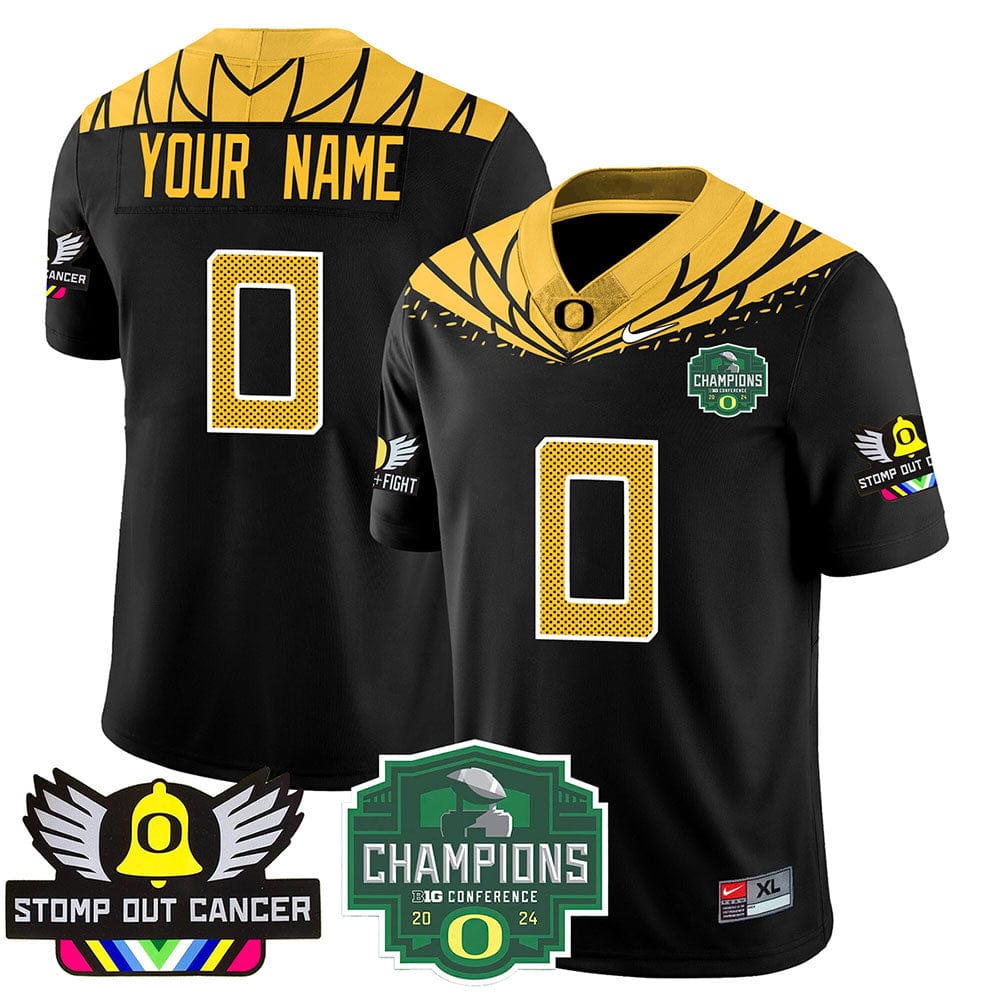 Custom Oregon Alternate 2024 Vapor Limited Jersey - All Stitched - Image 6