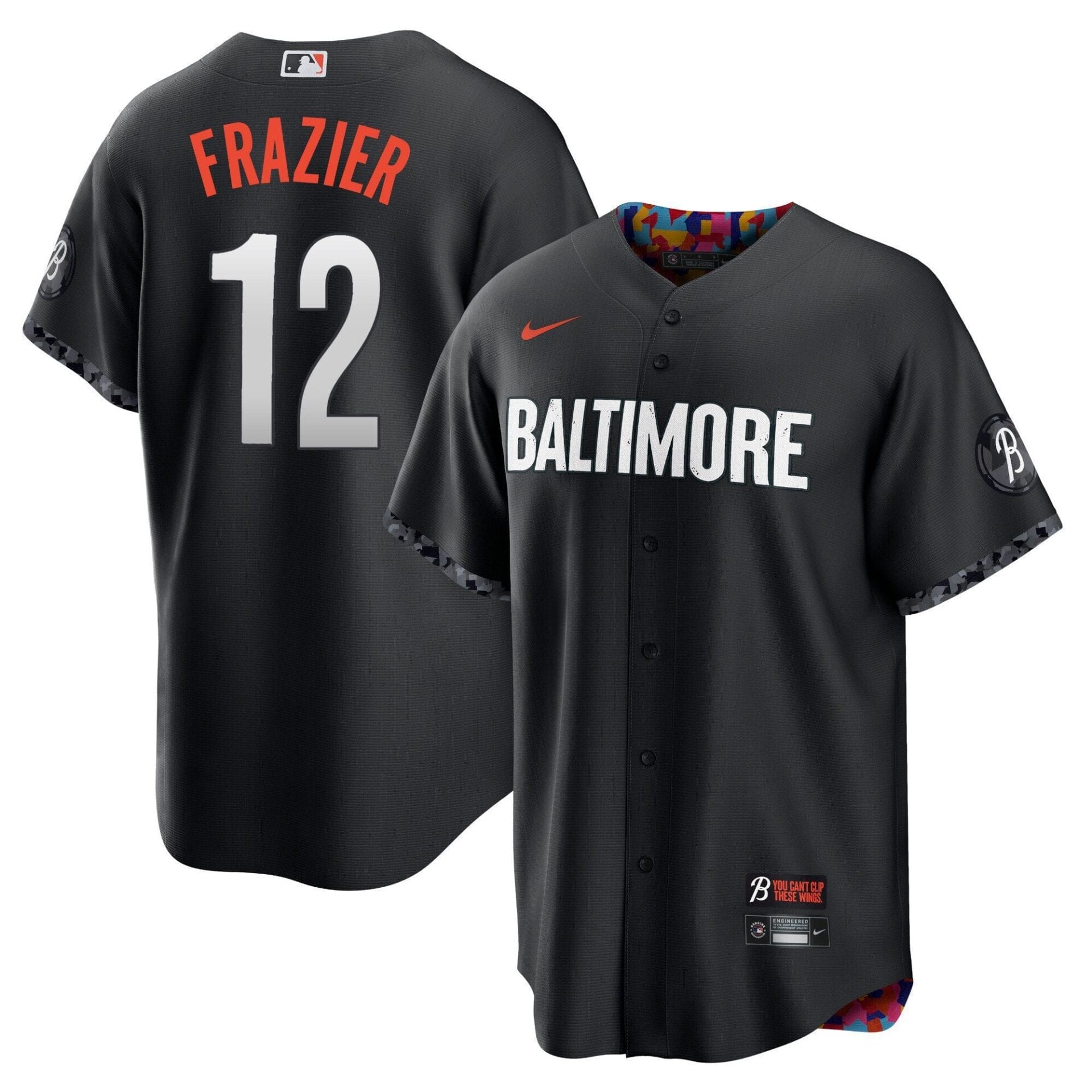 Baltimore Orioles 2023 City Connect Jersey - All Stitched - Image 13