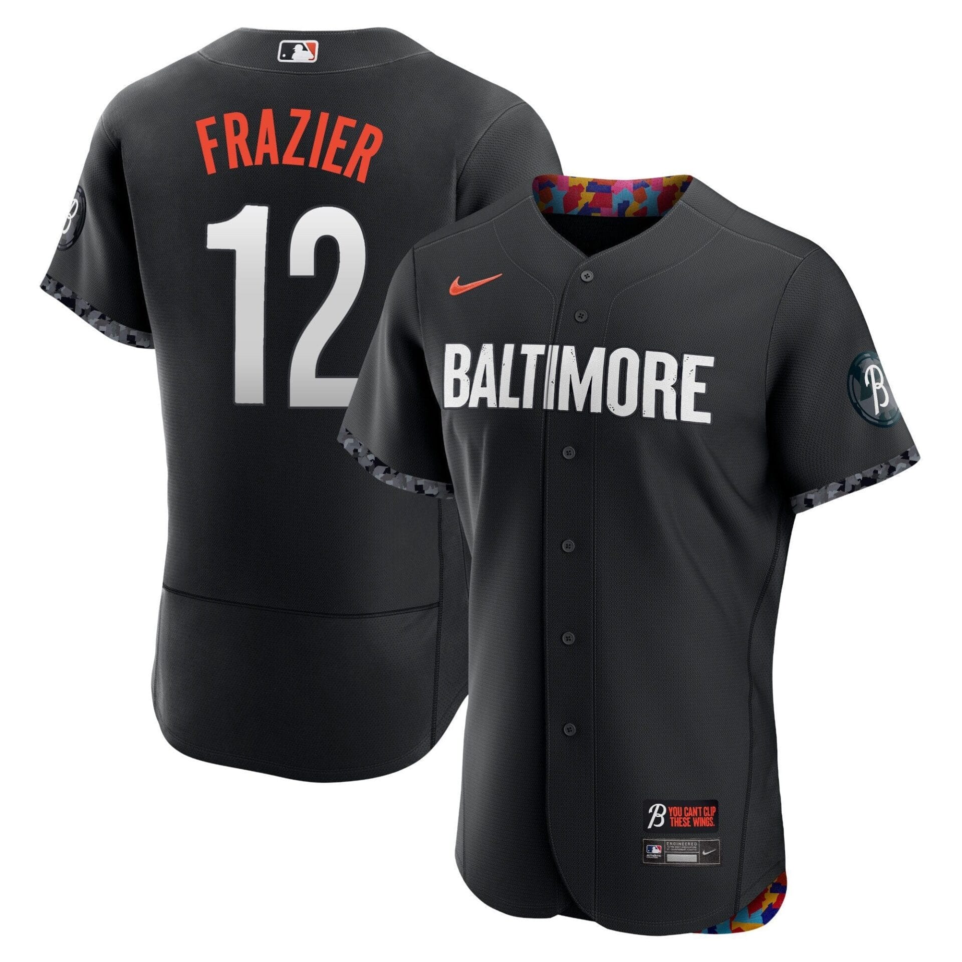 Baltimore Orioles 2023 City Connect Jersey - All Stitched - Image 6