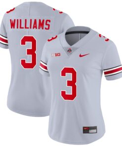 Alternative view of Women's Ohio State Buckeyes Player Jersey - All Stitched