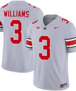 Alternative view of Ohio State Buckeyes Player Jersey - All Stitched