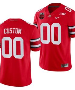 Alternative view of Ohio State Buckeyes Player Custom Jersey - All Stitched