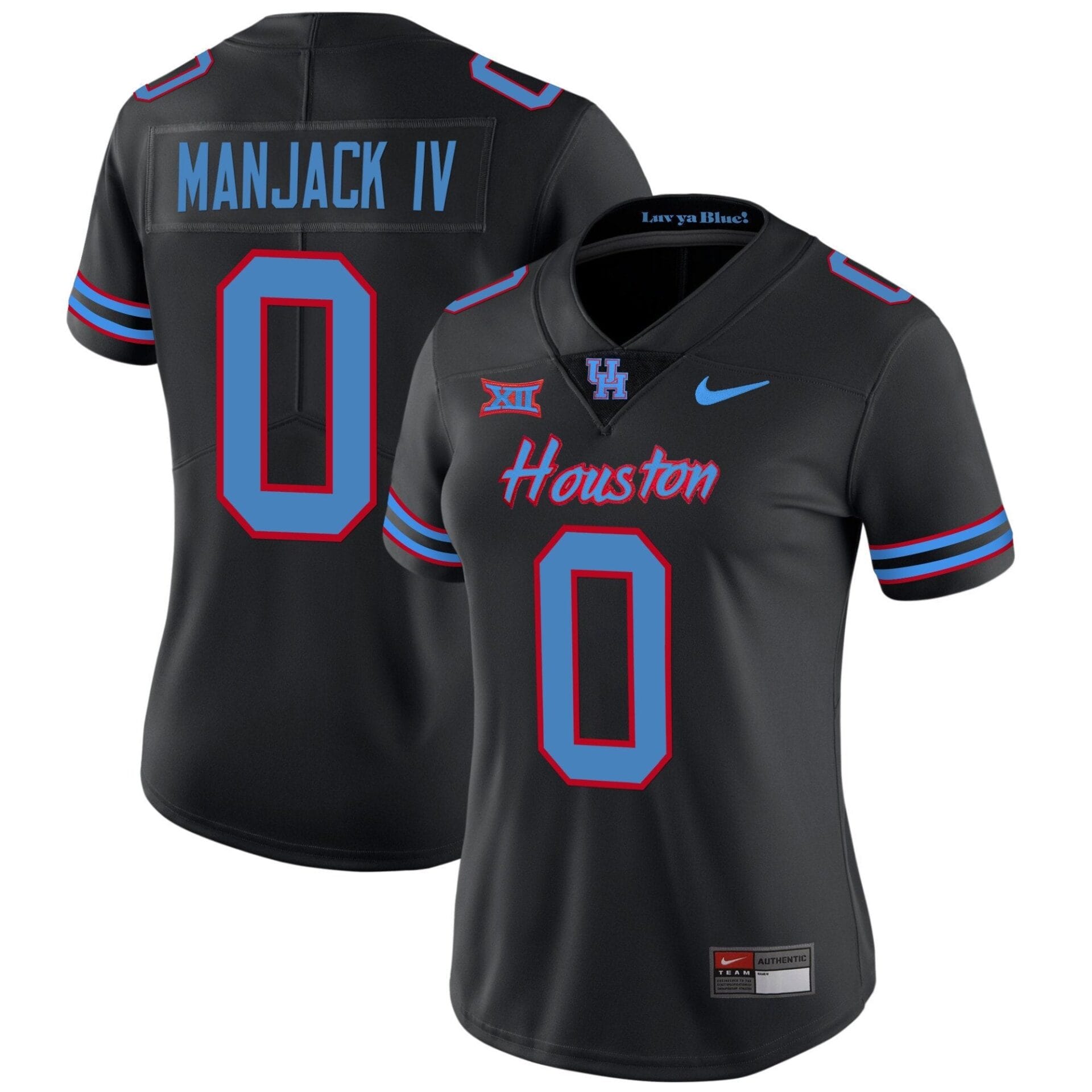 Houston Cougars 2023 Oilers Inspired Vapor Jersey V5 - All Stitched - Image 34