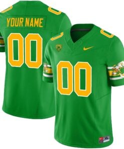 Oregon Ducks 'Mighty Oregon' 1984 Throwback Custom Jersey V2 - Stitched