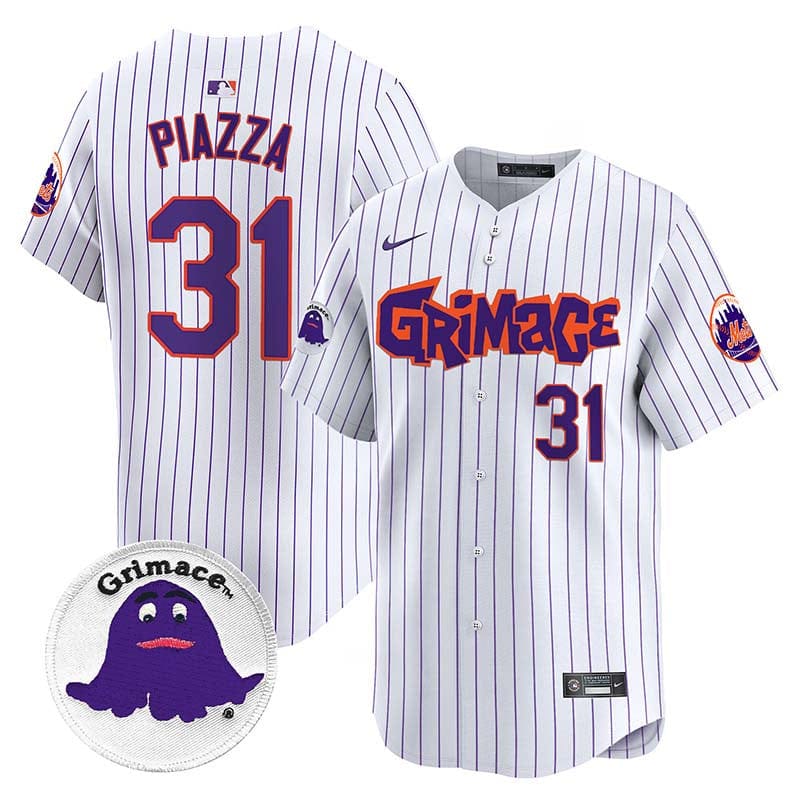 Mets Grimace Vapor Premier Limited Jersey V2 - All Stitched - Image 13