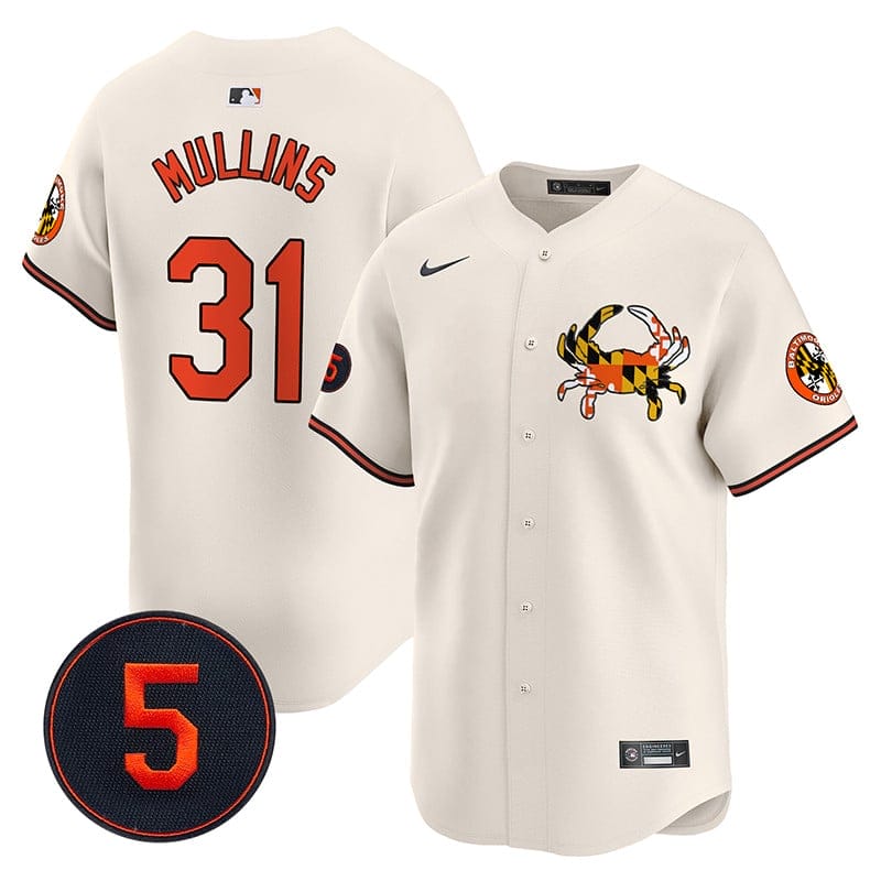Baltimore Orioles Robinson Patch Vapor Premier Limited Jersey V3 - All Stitched - Image 4
