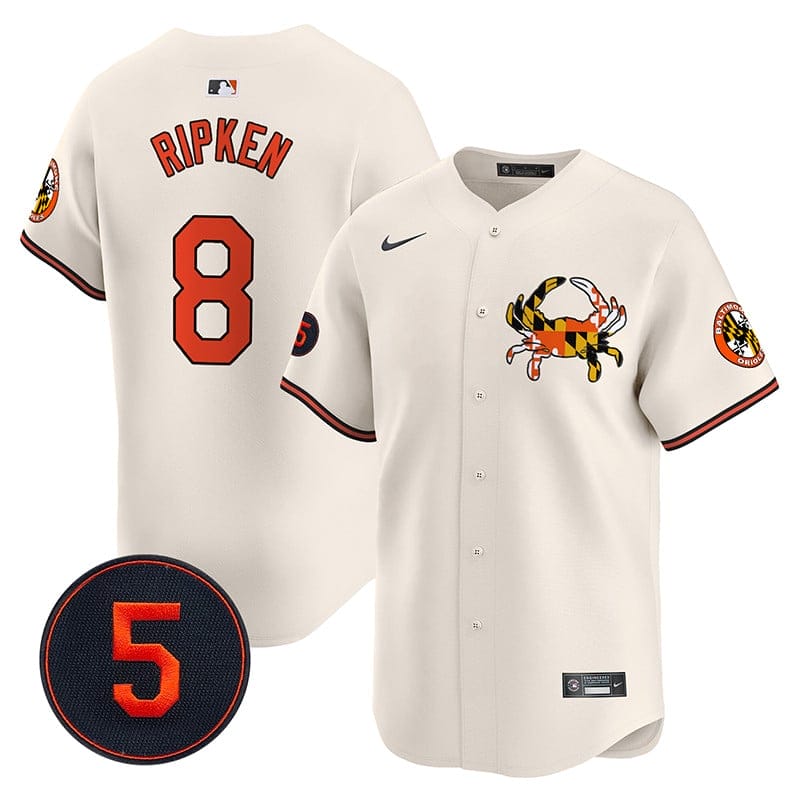 Baltimore Orioles Robinson Patch Vapor Premier Limited Jersey V3 - All Stitched - Image 6