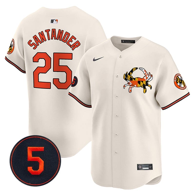 Baltimore Orioles Robinson Patch Vapor Premier Limited Jersey V3 - All Stitched - Image 5