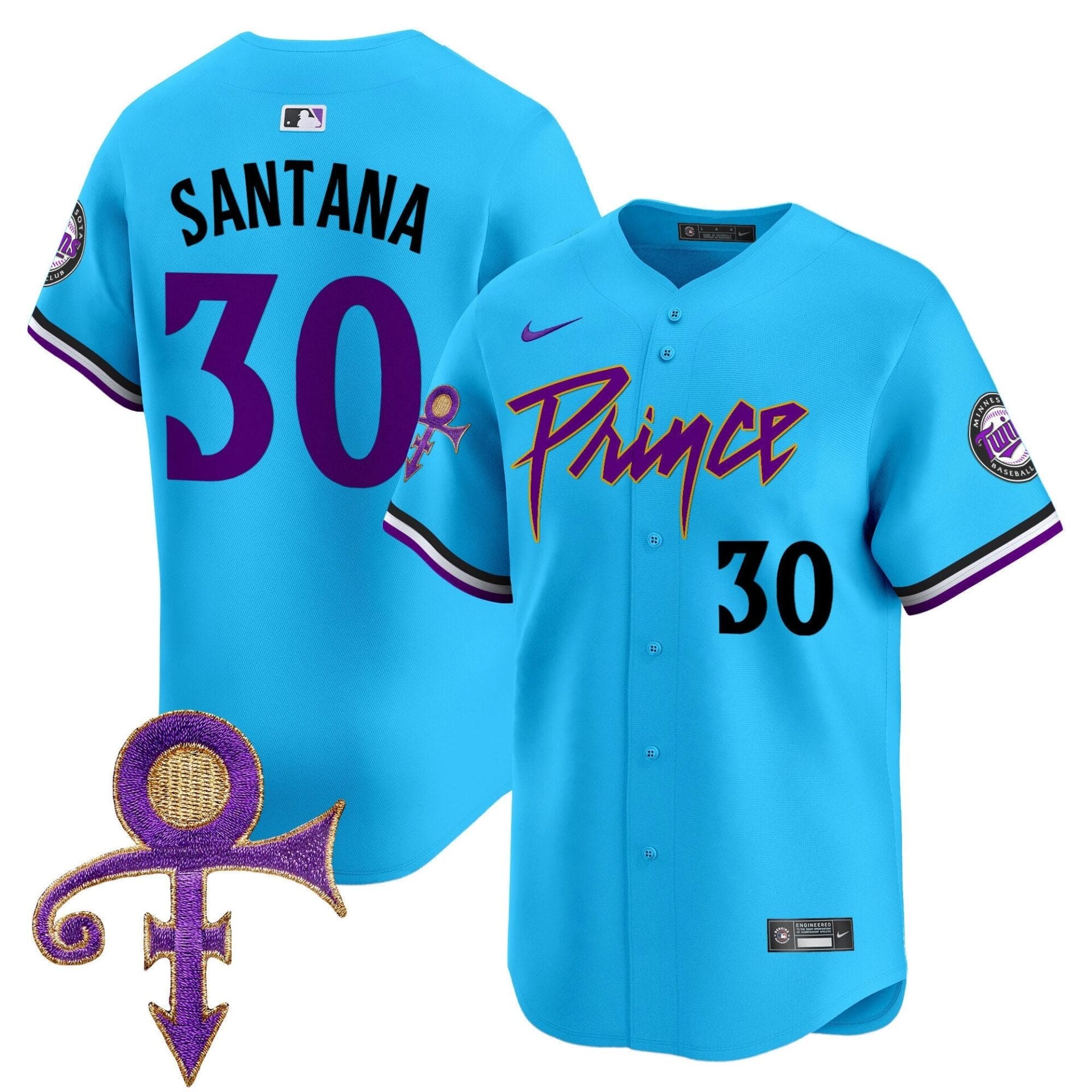 Minnesota Twins Prince Patch Vapor Premier Limited Jersey - All Stitched - Image 38