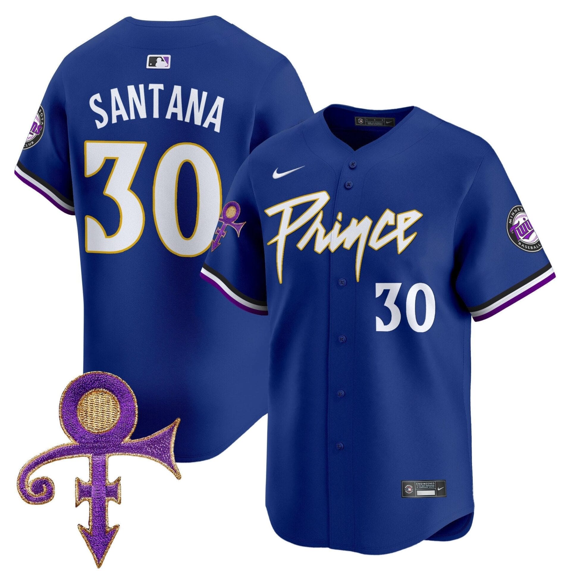Minnesota Twins Prince Patch Vapor Premier Limited Jersey - All Stitched - Image 46