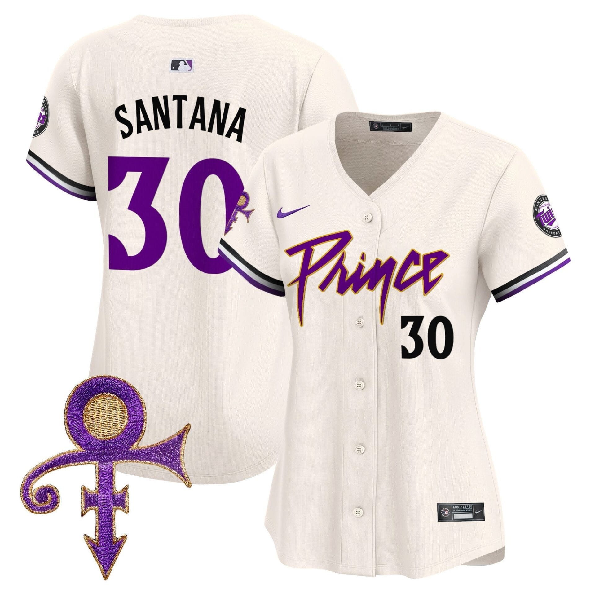WoMinnesota Twins Prince Patch Vapor Premier Limited Jersey V4 - All Stitched - Image 22