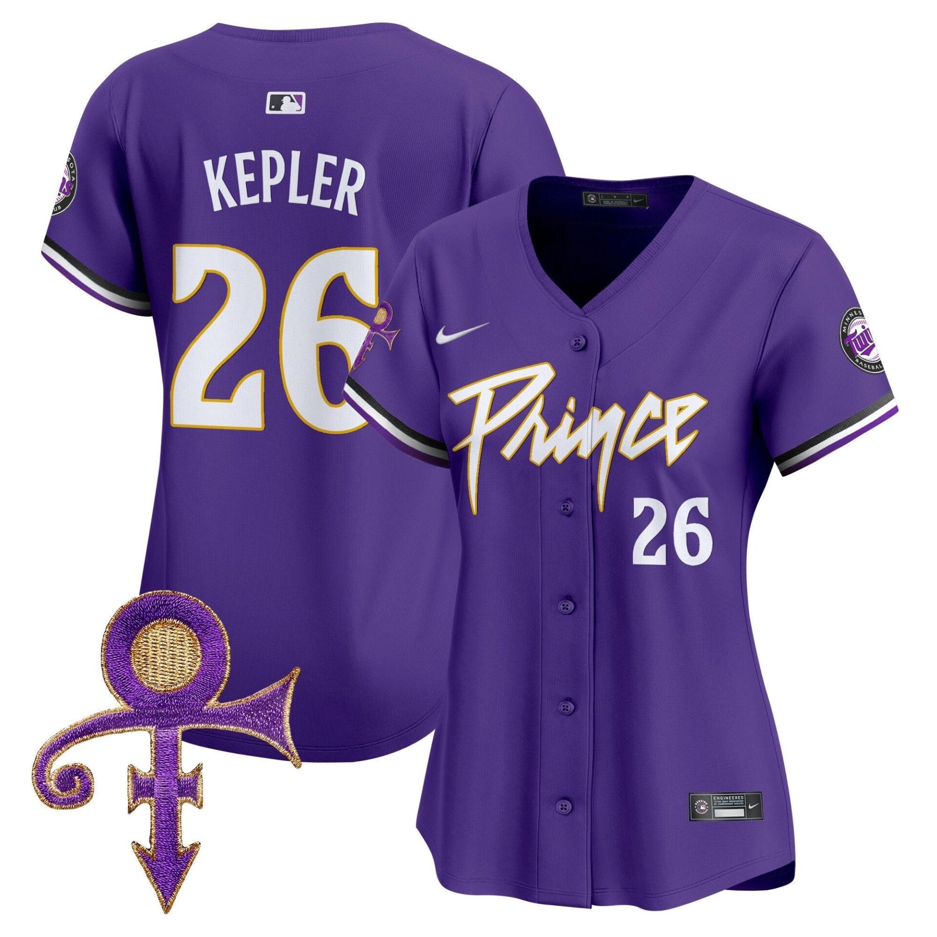 WoMinnesota Twins Prince Patch Vapor Premier Limited Jersey V4 - All Stitched - Image 31