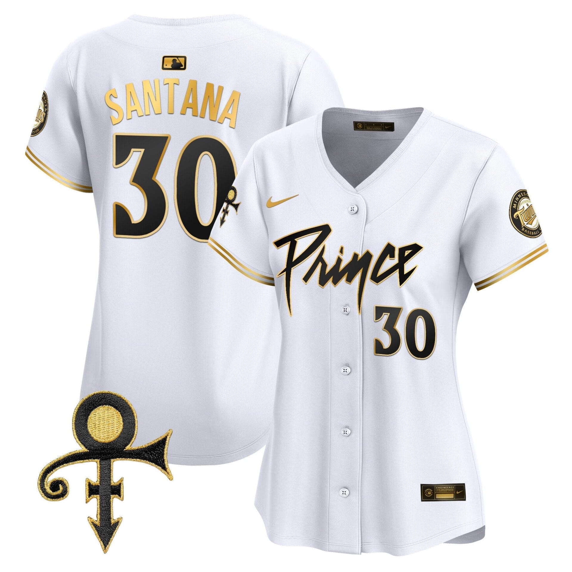WoMinnesota Twins Prince Patch Vapor Premier Limited Jersey V4 - All Stitched - Image 14