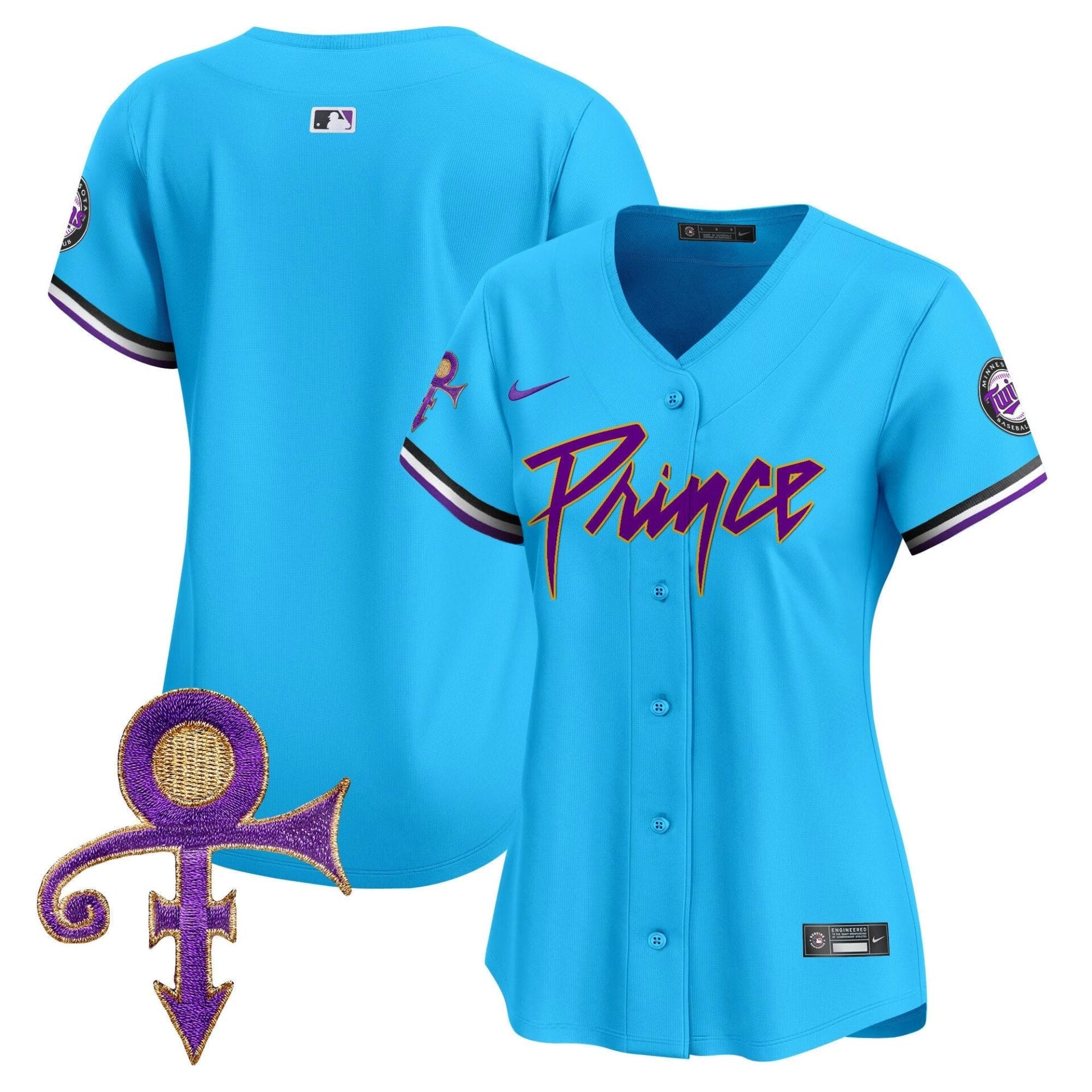 WoMinnesota Twins Prince Patch Vapor Premier Limited Jersey V4 - All Stitched - Image 48