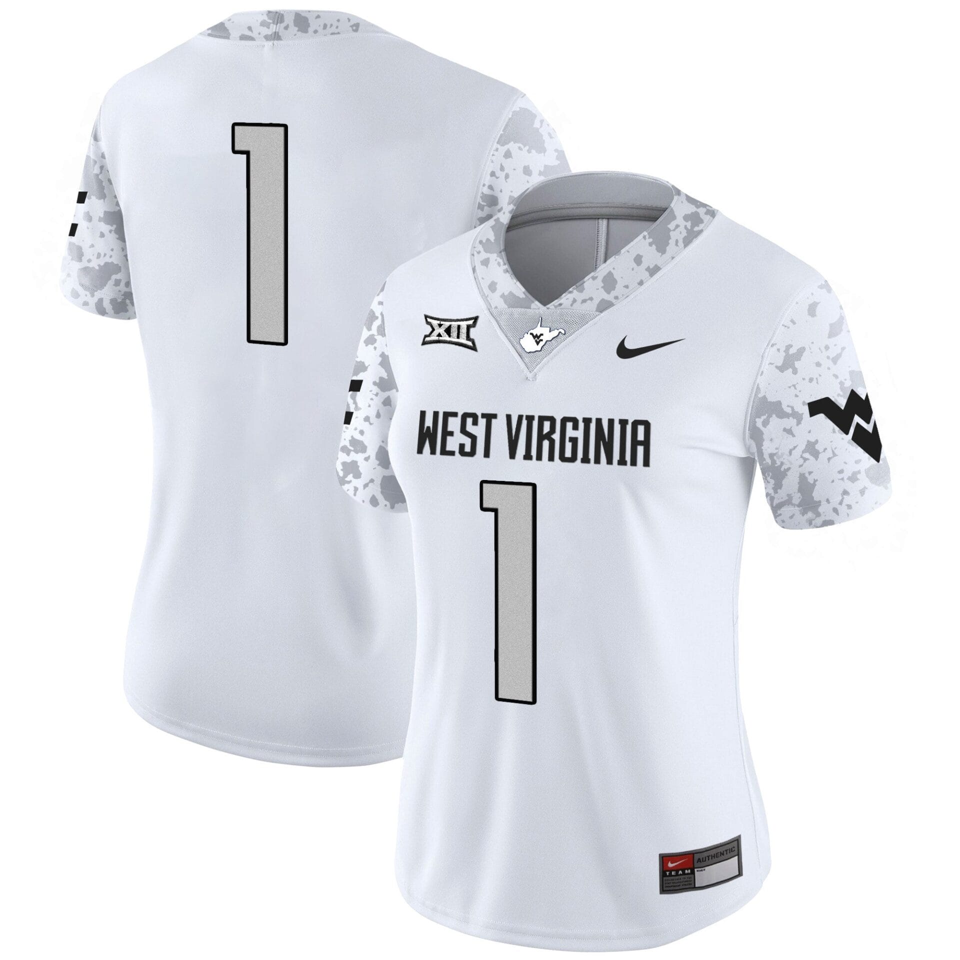 West Virginia Mountaineers 2024 Vapor Limited Jersey V2 - All Stitched - Image 30