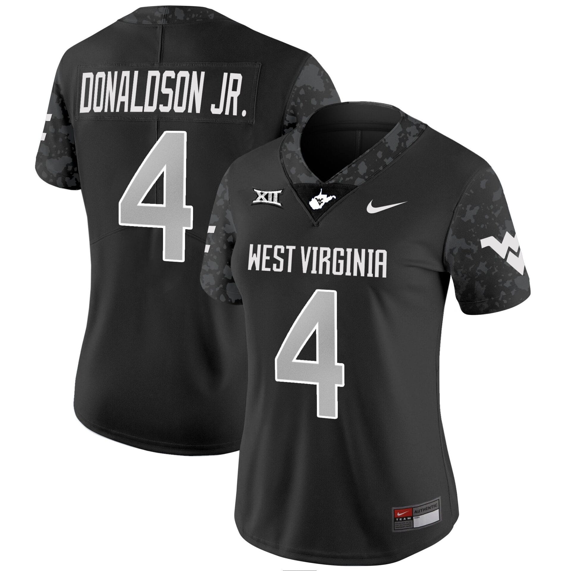 West Virginia Mountaineers 2024 Vapor Limited Jersey V2 - All Stitched - Image 3