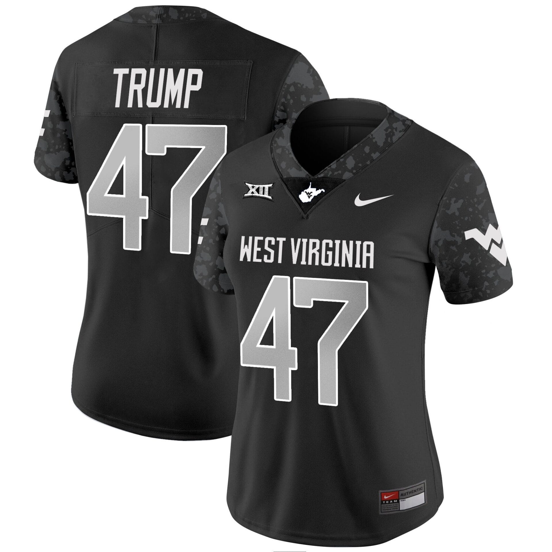 West Virginia Mountaineers 2024 Vapor Limited Jersey V2 - All Stitched - Image 5