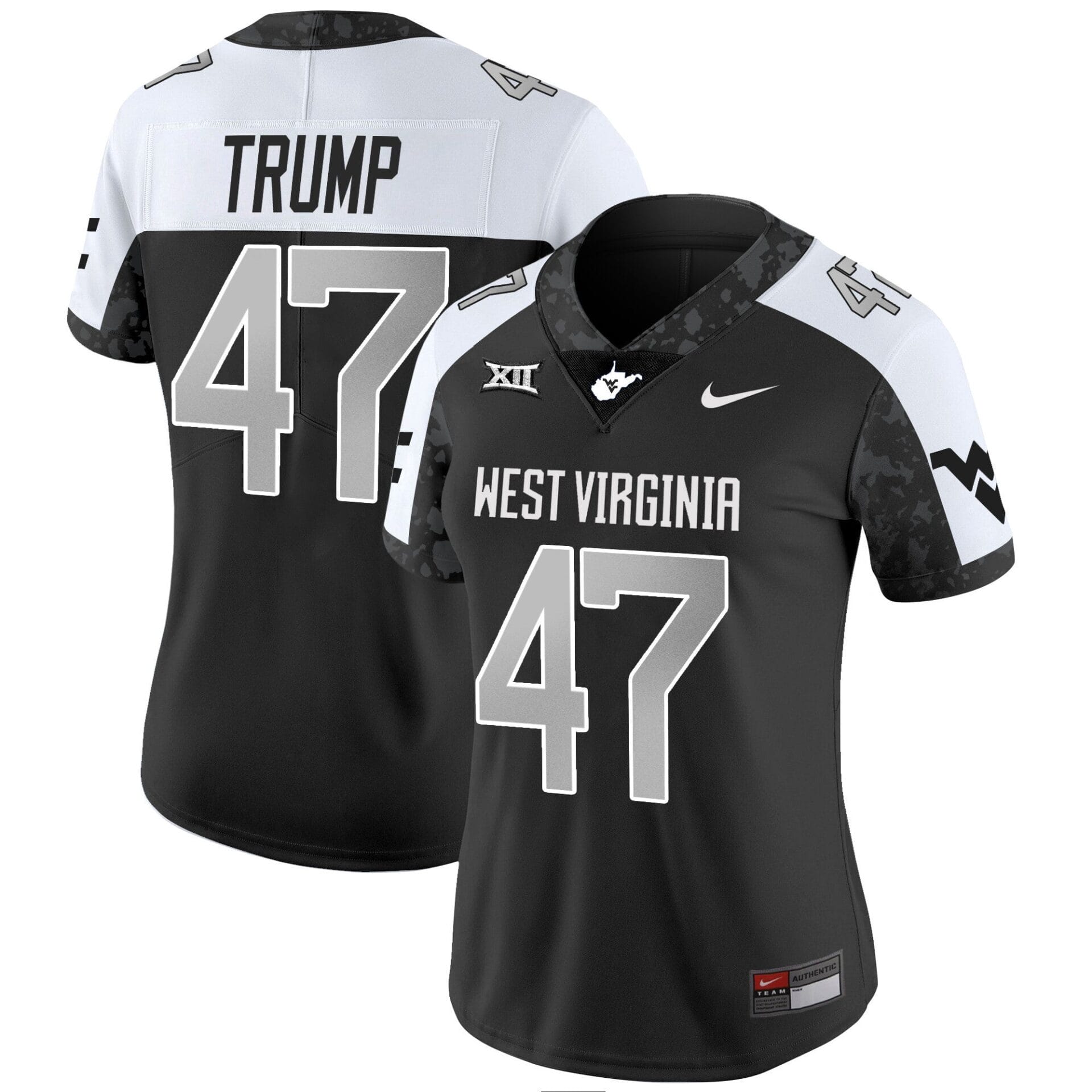 West Virginia Mountaineers 2024 Vapor Limited Jersey V2 - All Stitched - Image 11
