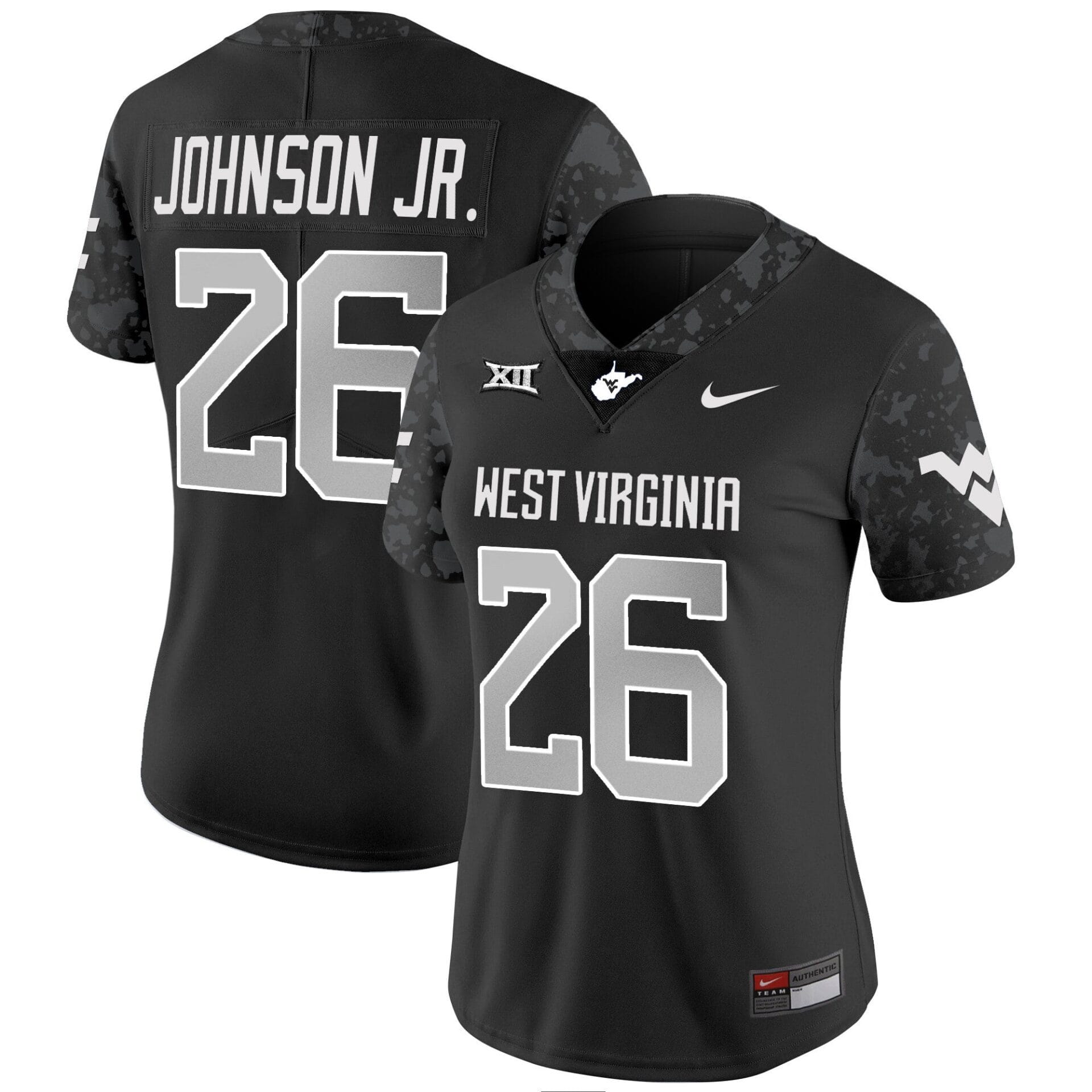 West Virginia Mountaineers 2024 Vapor Limited Jersey V2 - All Stitched - Image 4