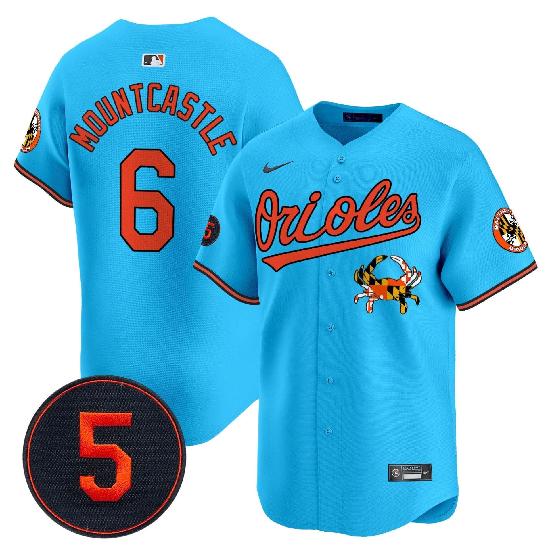 Baltimore Orioles Robinson Patch Vapor Premier Limited Jersey V9 - All Stitched - Image 39