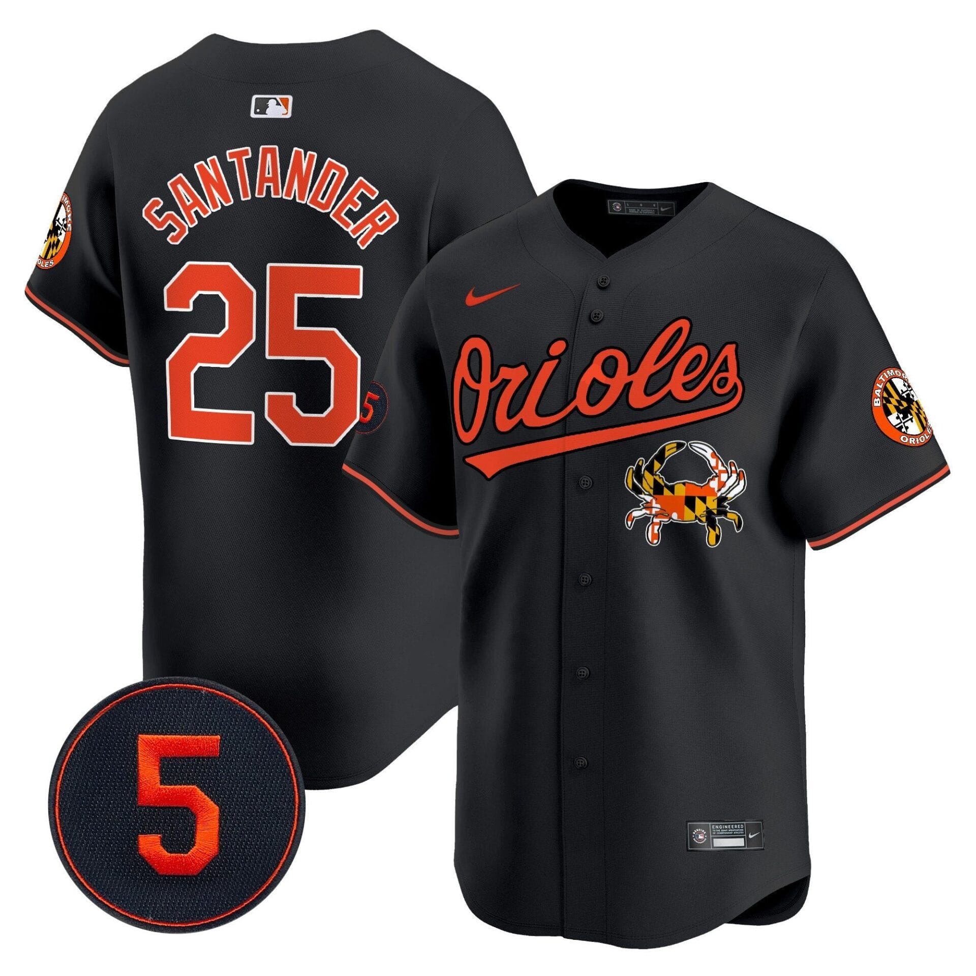 Baltimore Orioles Robinson Patch Vapor Premier Limited Jersey V9 - All Stitched - Image 23