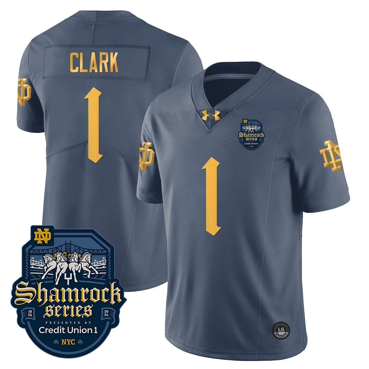 Notre Dame 2024 Shamrock Series Uniform - All Stitched - Image 11