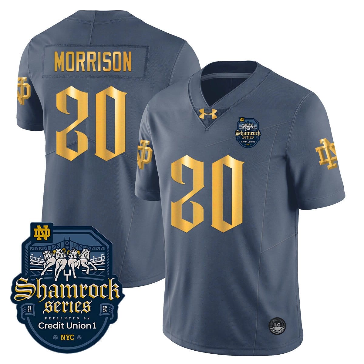 Notre Dame 2024 Shamrock Series Uniform - All Stitched - Image 13