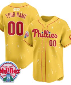 Custom Name/Gender Phillies Star Wars Night Jersey