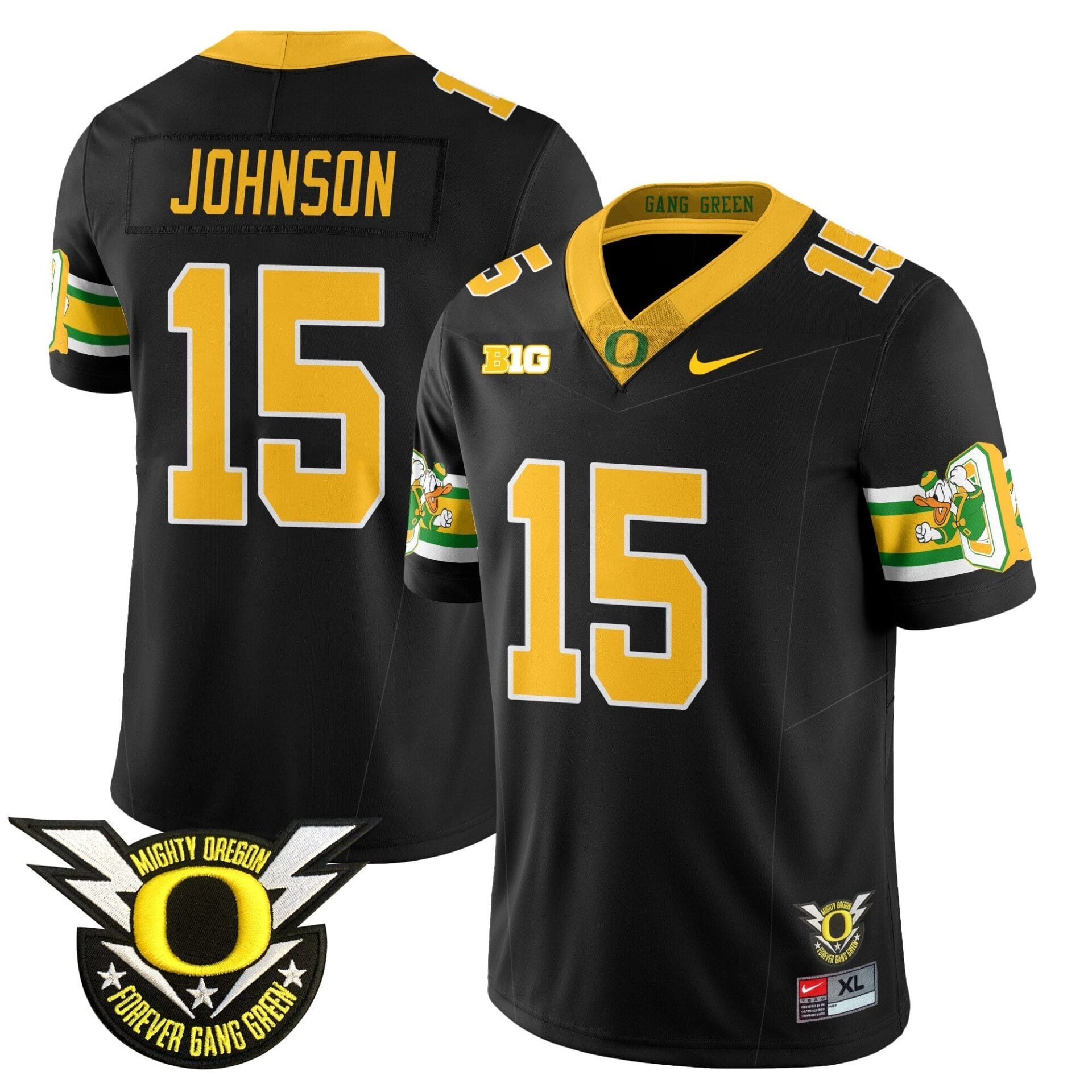 Oregon Football Forever Gang Green 2024 Jersey N1 - All Stitched - Image 13