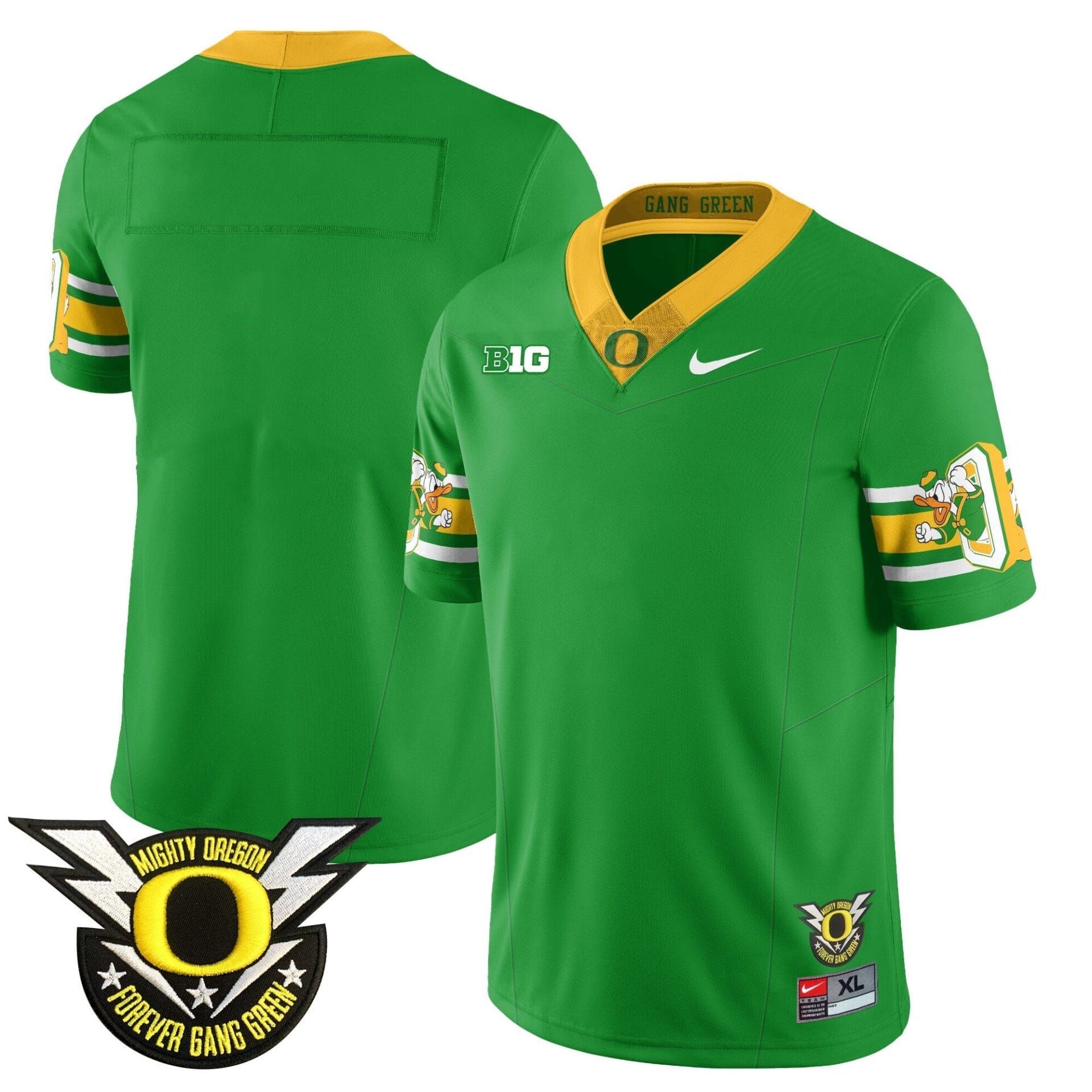 Oregon Football Forever Gang Green 2024 Jersey N1 - All Stitched - Image 30