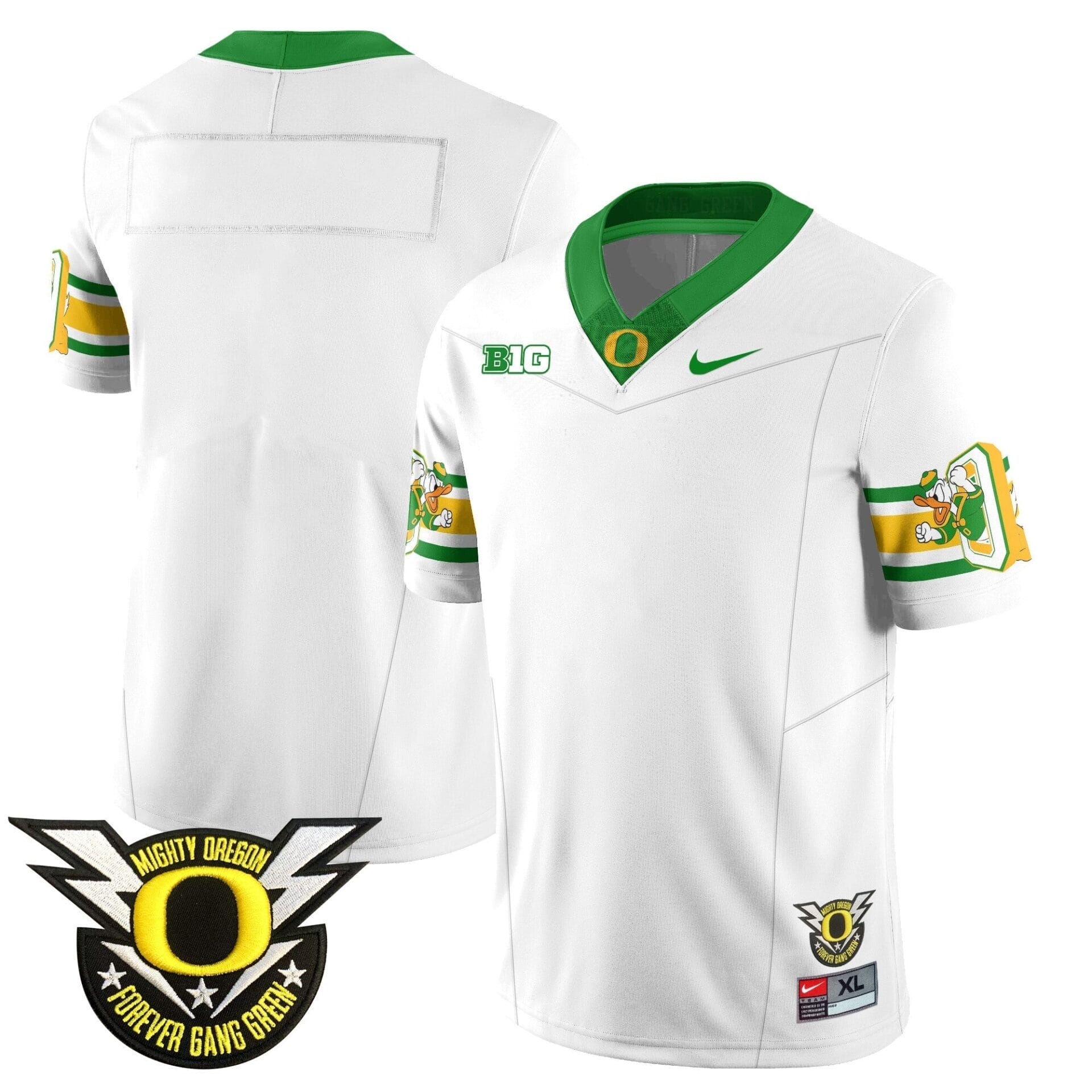 Oregon Football Forever Gang Green 2024 Jersey N1 - All Stitched - Image 32