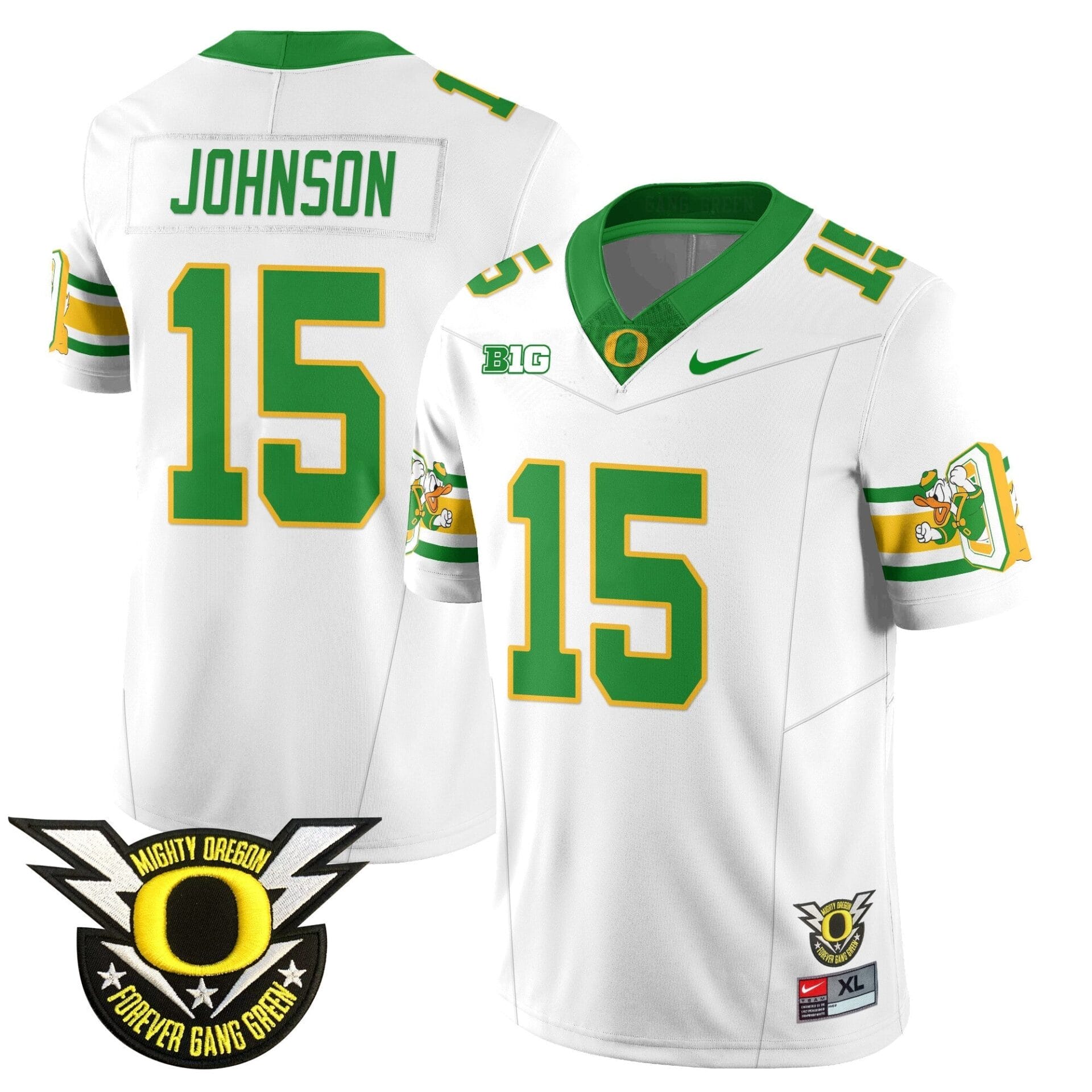 Oregon Football Forever Gang Green 2024 Jersey N1 - All Stitched - Image 16