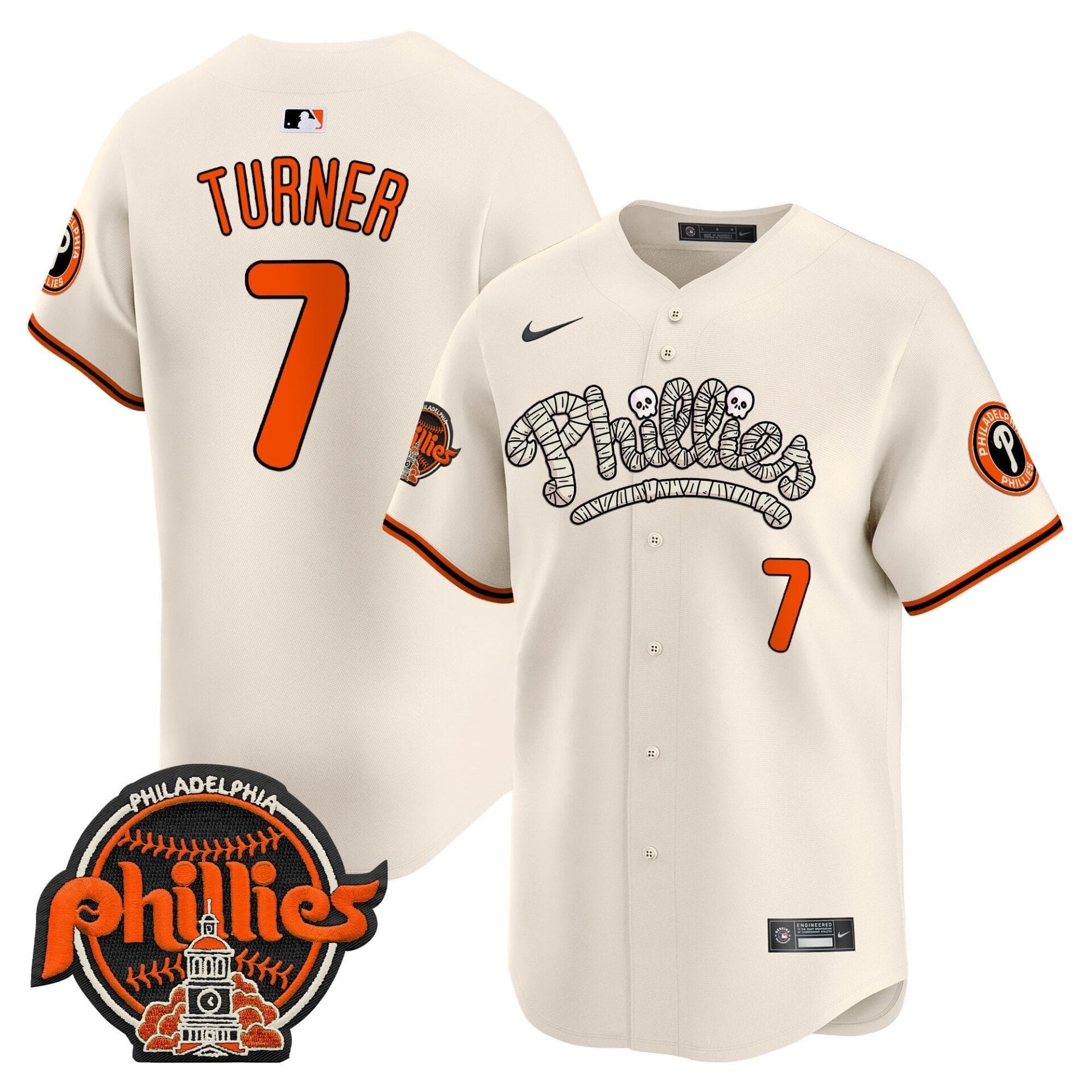 Phillies Halloween Vapor Premier Limited Jersey - All Stitched - Image 3