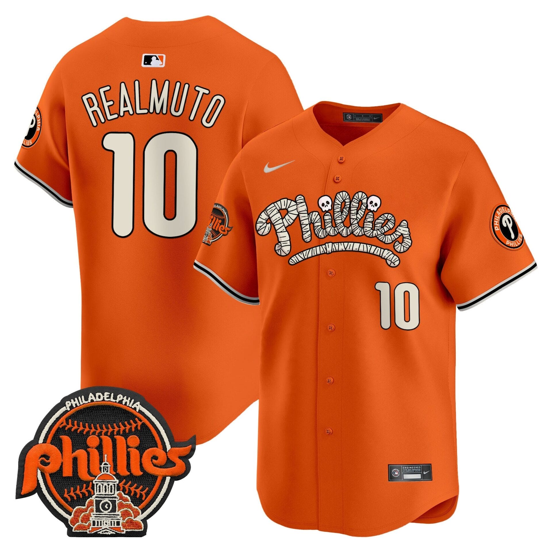 Phillies Halloween Vapor Premier Limited Jersey - All Stitched - Image 14