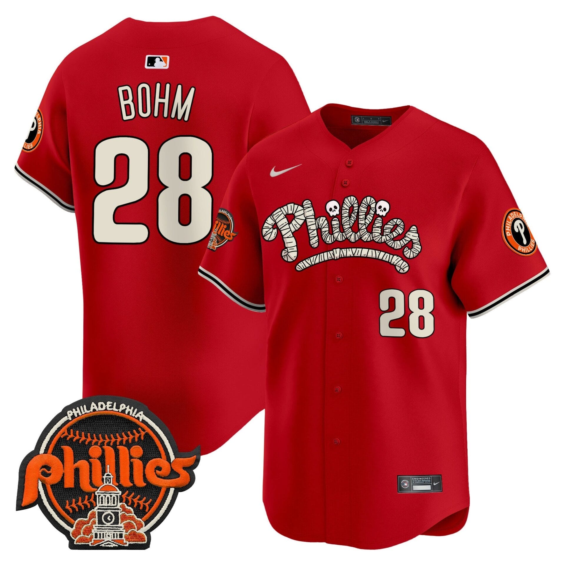 Phillies Halloween Vapor Premier Limited Jersey - All Stitched - Image 38