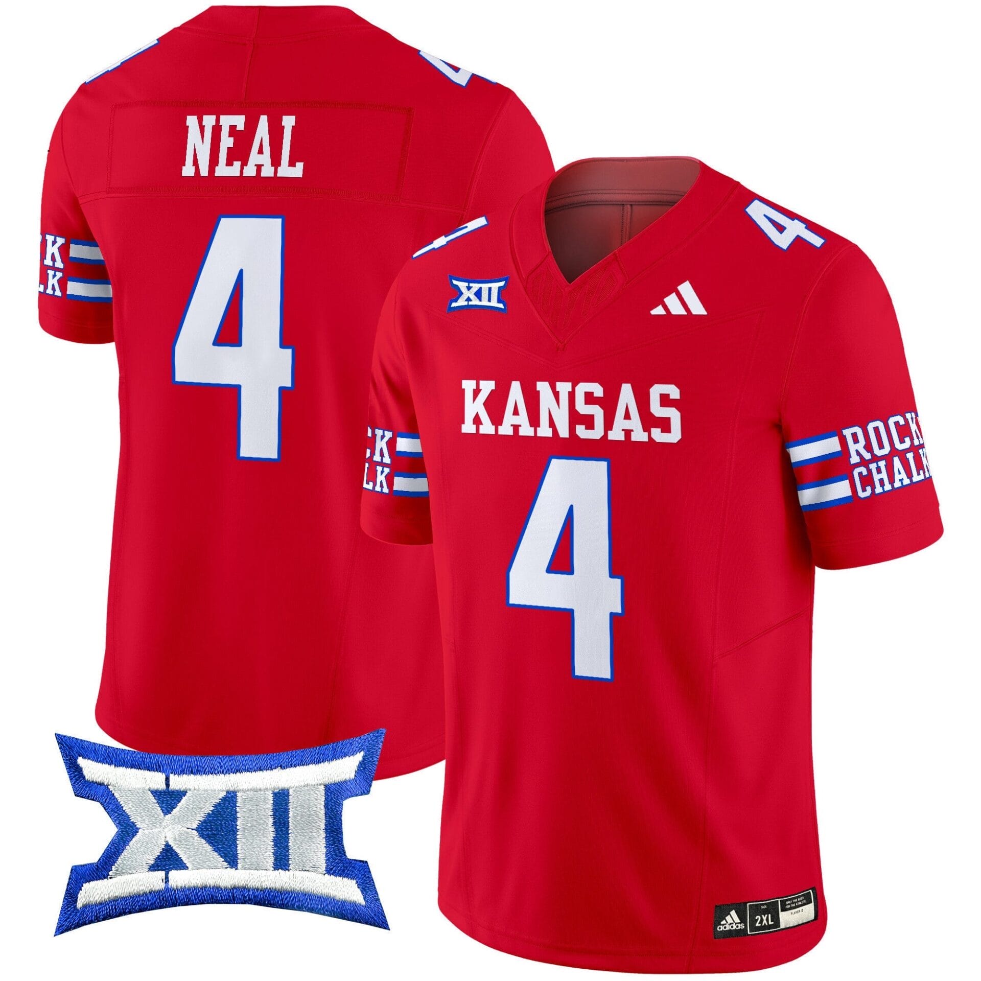 Kansas Jayhawks 2024 Vapor Limited Jersey - All Stitched - Image 2