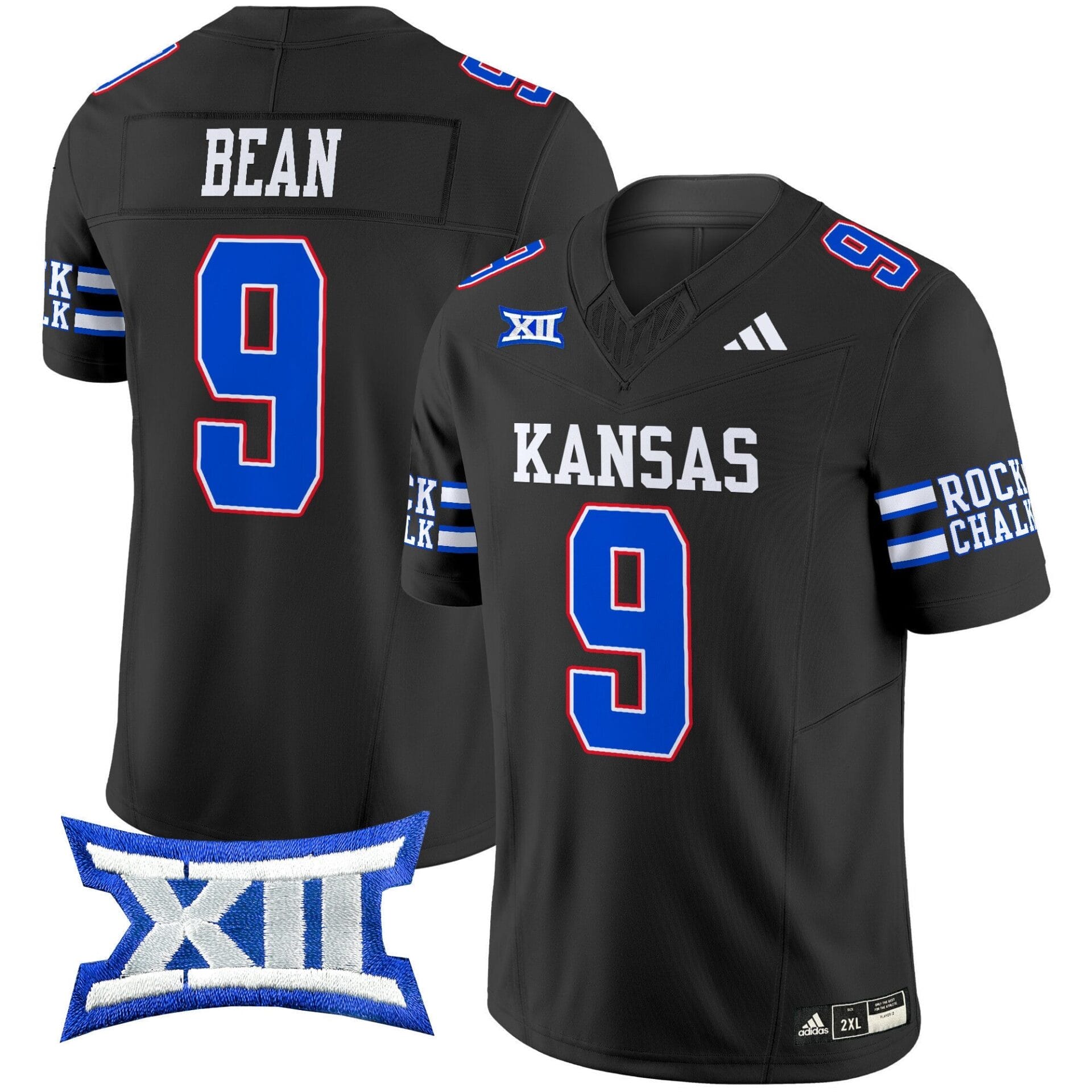 Kansas Jayhawks 2024 Vapor Limited Jersey - All Stitched - Image 21
