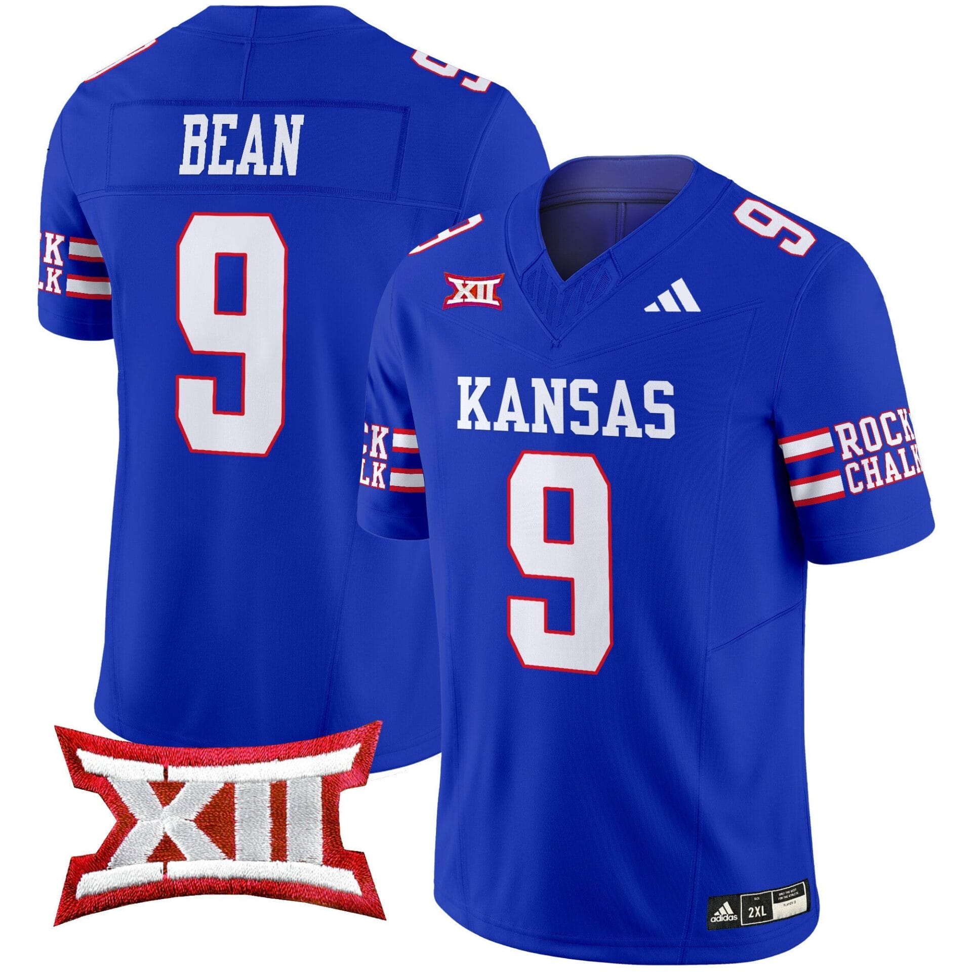 Kansas Jayhawks 2024 Vapor Limited Jersey - All Stitched - Image 9