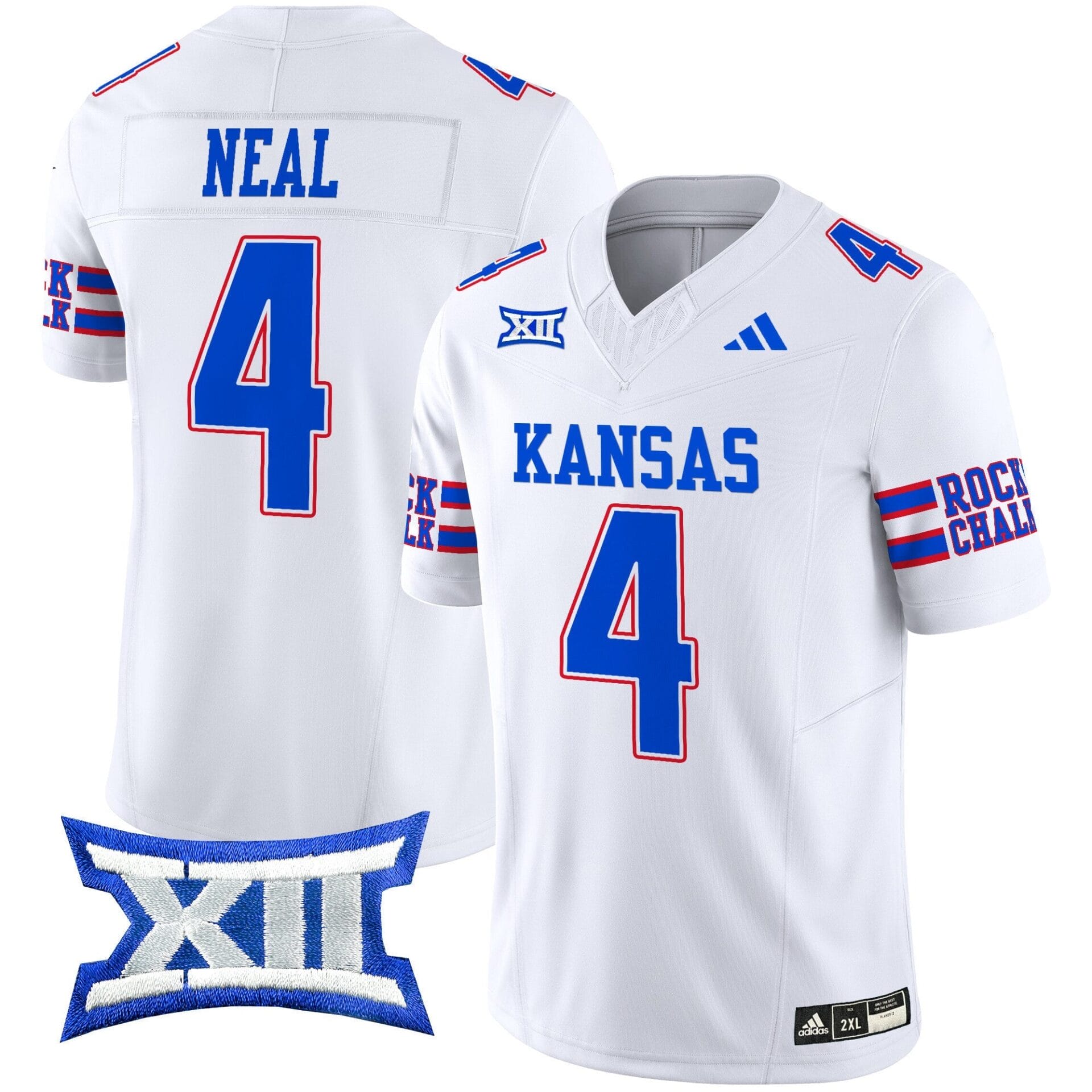 Kansas Jayhawks 2024 Vapor Limited Jersey - All Stitched - Image 14