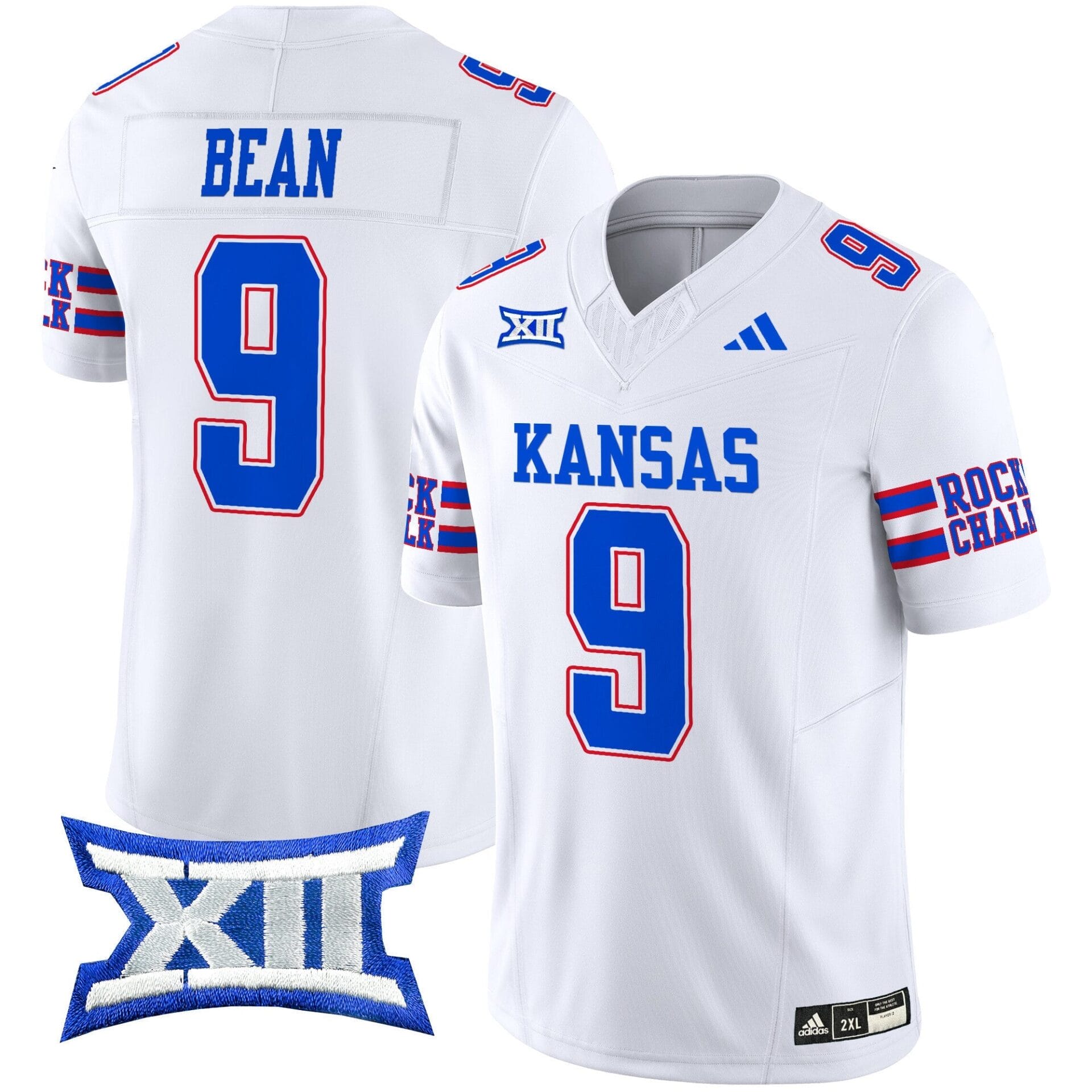 Kansas Jayhawks 2024 Vapor Limited Jersey - All Stitched - Image 15