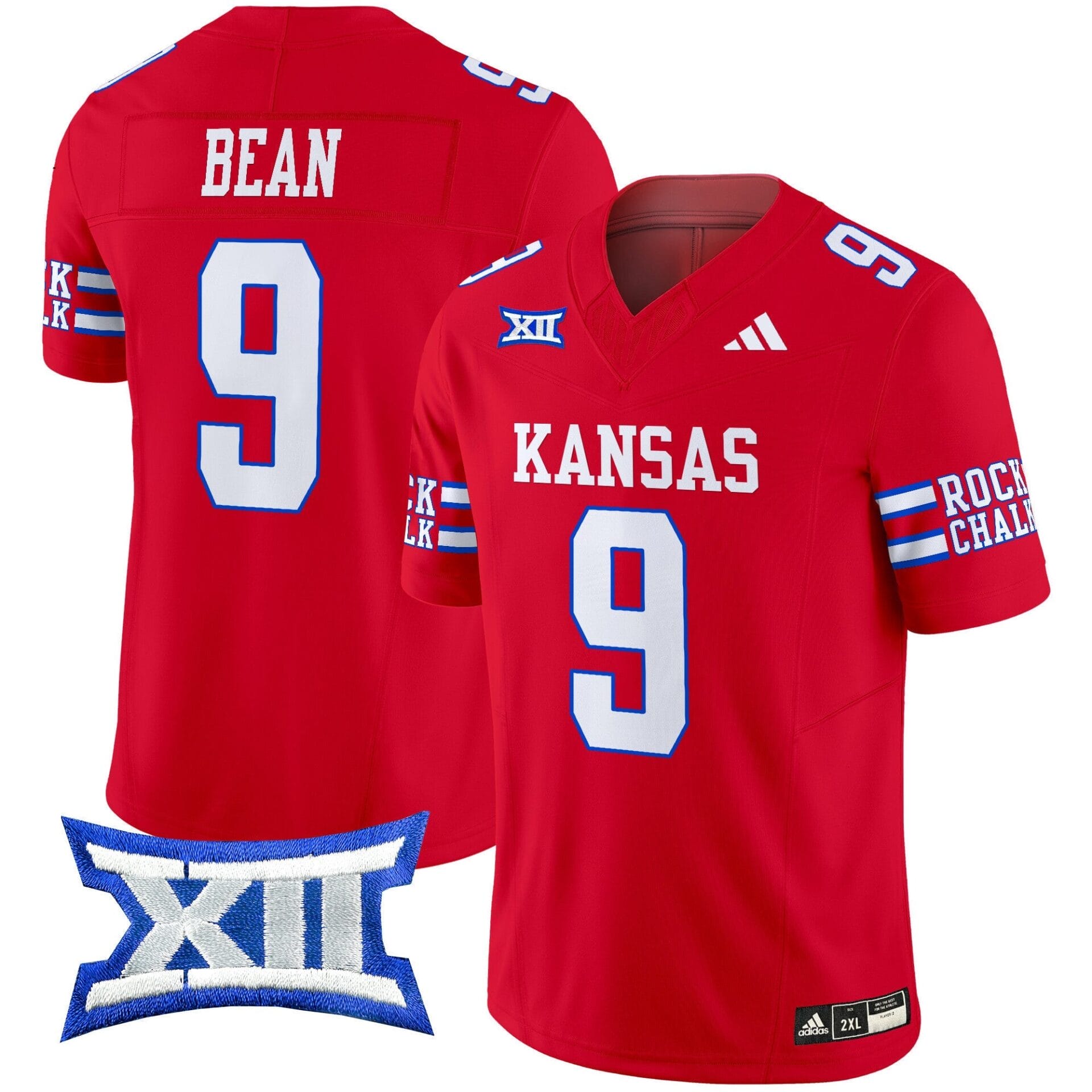 Kansas Jayhawks 2024 Vapor Limited Jersey - All Stitched - Image 3